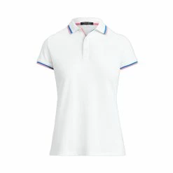 Polo Ralph Lauren Polo Golf Ralph Lauren Val Pure White Womens Golf Polo