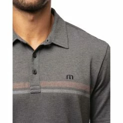TravisMathew Beach Buzz Heather Black Mens Golf Polo 5 TravisMathew Beach Buzz Heather Black Mens Golf Polo -Golf Clubs Sales Shop 21169 HTHRBLACK0HBL 1 40f5dc66 bdcf 480b b193 eccf26123800