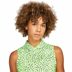 Nike Golf Nike Dri-FIT Victory HO Printed Womens Golf Polo -Golf Clubs Sales Shop 21347 LIMEGLOW345 1