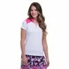 EP NY EP New York Cap Sleeve Zip Mock Womens Golf Polo -Golf Clubs Sales Shop 21494 WHITEMULTI113 afb2a73c c72e 4b02 a17a 2ff7ad43281c