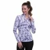 EP NY EP New York Texture Print White Multi Mock Womens Golf 1/4 Zip -Golf Clubs Sales Shop 21502 WHITEMULTI113 edc433bd 2625 43a7 b9bd 9a71834c3b2b