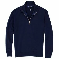 Polo Ralph Lauren Polo Golf Ralph Lauren Fine Gauge Terry Mock Neck French Navy Mens Golf 1/2 Zip
