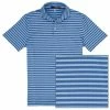 Polo Ralph Lauren RLX Ralph Lauren Yarn Dye Featherweight Airflow Bastille Blue Mens Golf Polo -Golf Clubs Sales Shop 21960 BASTILBLMULTI 33f6f189 85a5 40f9 b0dc b561859b74f7