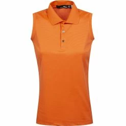 Polo Ralph Lauren RLX Ralph Lauren Tournament Spring Melon Womens Golf Polo