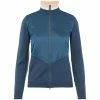 J.Lindeberg J. Lindeberg Luna Knitted Hybrid Captains Blue Womens Golf Sweater -Golf Clubs Sales Shop 22402 CAPTBLUEO230