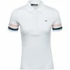 J.Lindeberg J. Lindeberg Stella White Womens Golf Polo -Golf Clubs Sales Shop 22408 WHITE0000