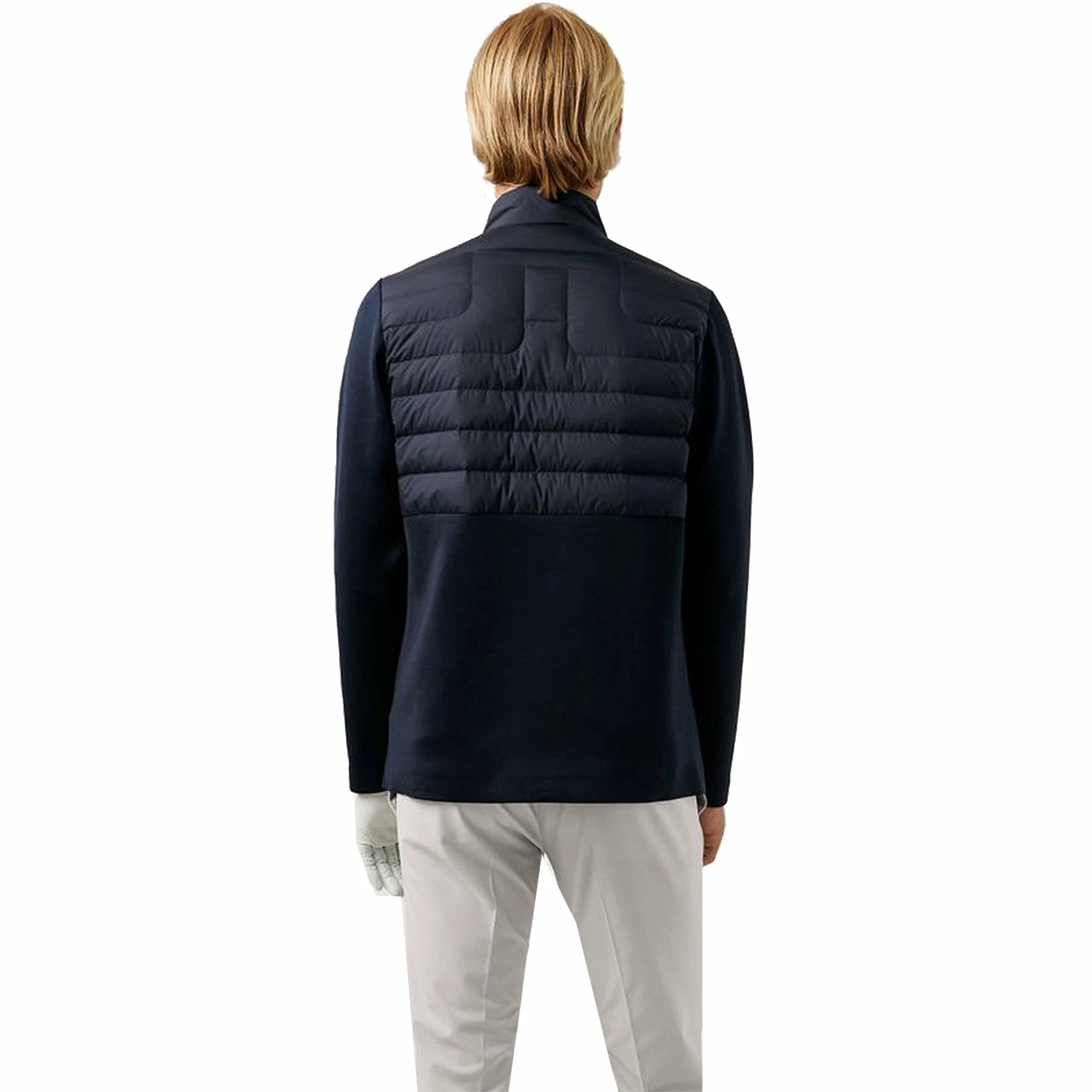 J.Lindeberg J. Lindeberg Thermic Hybrid JL Navy Mens Golf Jacket 4 J.Lindeberg J. Lindeberg Thermic Hybrid JL Navy Mens Golf Jacket - Image 2