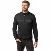 TravisMathew Hot Cocoa Mens Golf 1/4 Zip -Golf Clubs Sales Shop 22674 BKSHRKSKN0BSH