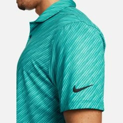 Nike Golf Nike Dri-FIT Vapor Stripe OLC Mens Golf Polo -Golf Clubs Sales Shop 23052 BRITSPRUCE367 1