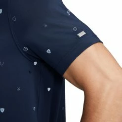 Nike Golf Nike Dri-FIT Player Heritage Print Mens Golf Polo -Golf Clubs Sales Shop 23057 OBSIDIAN451 2 81c9c385 2b57 4c5c 9f5d c68758aa6676
