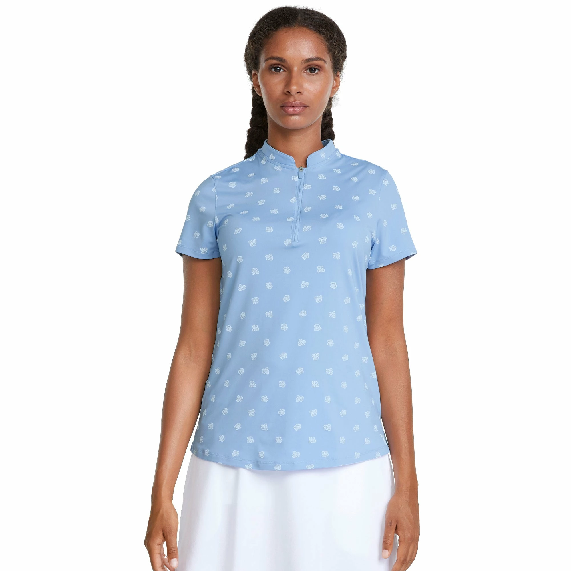 PUMA Golf Puma MATTR Hibiscus Womens Golf Polo 3 PUMA Golf Puma MATTR Hibiscus Womens Golf Polo