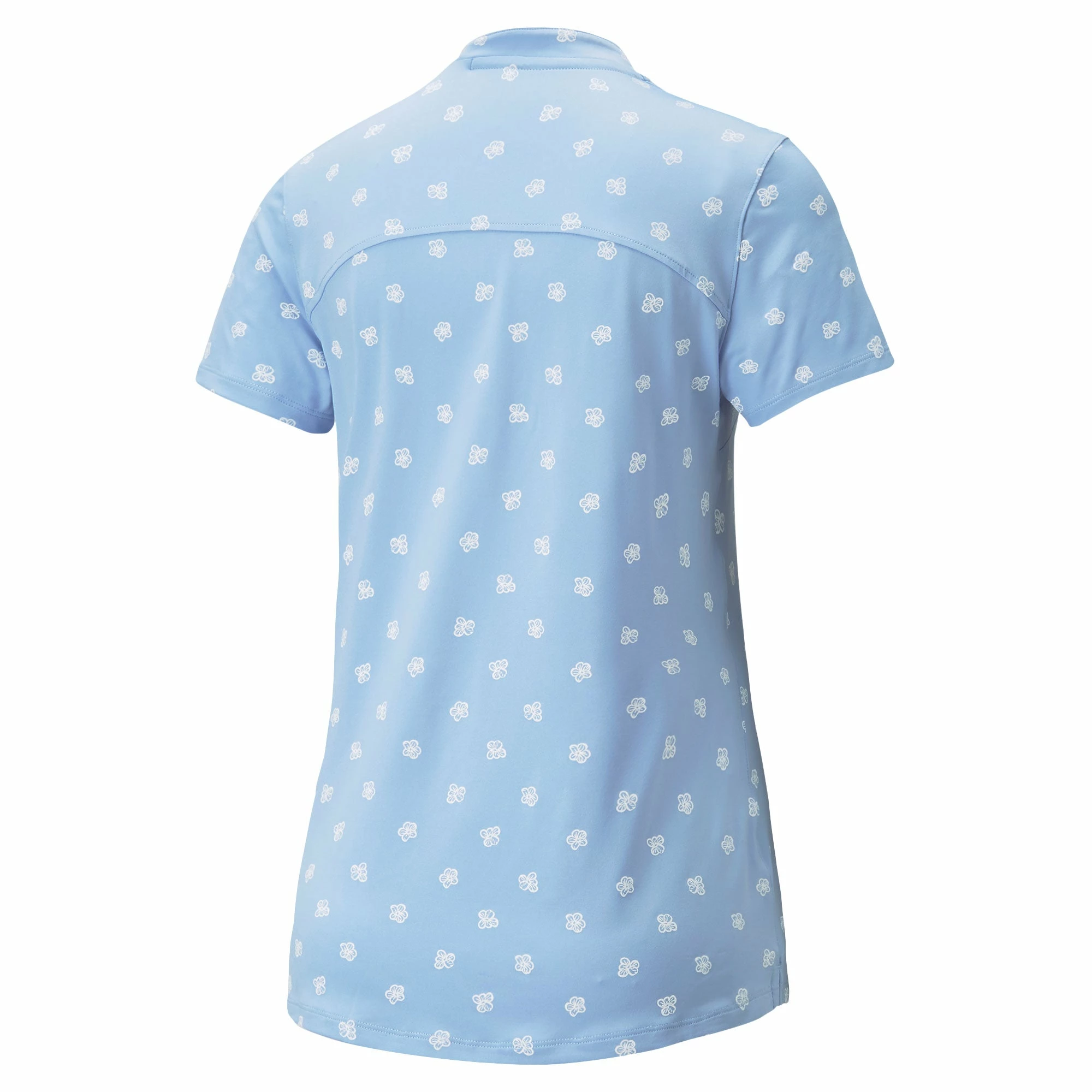 PUMA Golf Puma MATTR Hibiscus Womens Golf Polo 6 PUMA Golf Puma MATTR Hibiscus Womens Golf Polo - Image 4