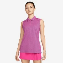 Nike Golf Nike Dri-FIT Victory Textured Womens Golf Polo -Golf Clubs Sales Shop 23565 PINKPRIME642 0ad5d4e1 f536 41aa bc3e 5daa248aaf9d