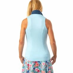 Scratch 70 Scratch Seventy Erin Womens Sleeveless Golf Polo -Golf Clubs Sales Shop 24790 LIGHTBLUENAVY 2 268d0515 0dee 4291 9f8b 744d9906169e
