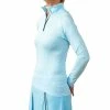 Scratch 70 Scratch Seventy Shannon Womens Golf 1/4 Zip -Golf Clubs Sales Shop 24794 LIGHTBLUE