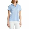 Polo Ralph Lauren RLX Ralph Lauren Tournament Elite Blue Womens Golf Polo -Golf Clubs Sales Shop 24909 ELITEBLUE
