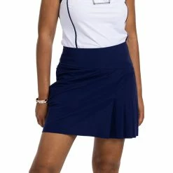 Kinona Pleated For Play 17in Womens Golf Skort -Golf Clubs Sales Shop 25166 NAVYBLUE224