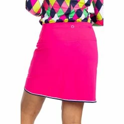 Kinona Fine With Nine 18in Womens Golf Skort 13 Kinona Fine With Nine 18in Womens Golf Skort -Golf Clubs Sales Shop 25167 PREPPYPINK341 1