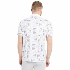 Redvanly Devoe Mens Golf Polo 9 Redvanly Devoe Mens Golf Polo -Golf Clubs Sales Shop 25710 WHITE 1