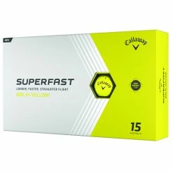 Callaway Superfast BOLD Golf Balls - 15 Pack -Golf Clubs Sales Shop 25747 YELLOW