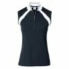 Daily Sports Carole Navy Womens Sleeveless Golf Polo -Golf Clubs Sales Shop 25775 NAVY590