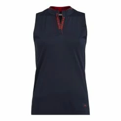 J.Lindeberg J. Lindeberg Leya Navy Womens Sleeveless Golf Polo