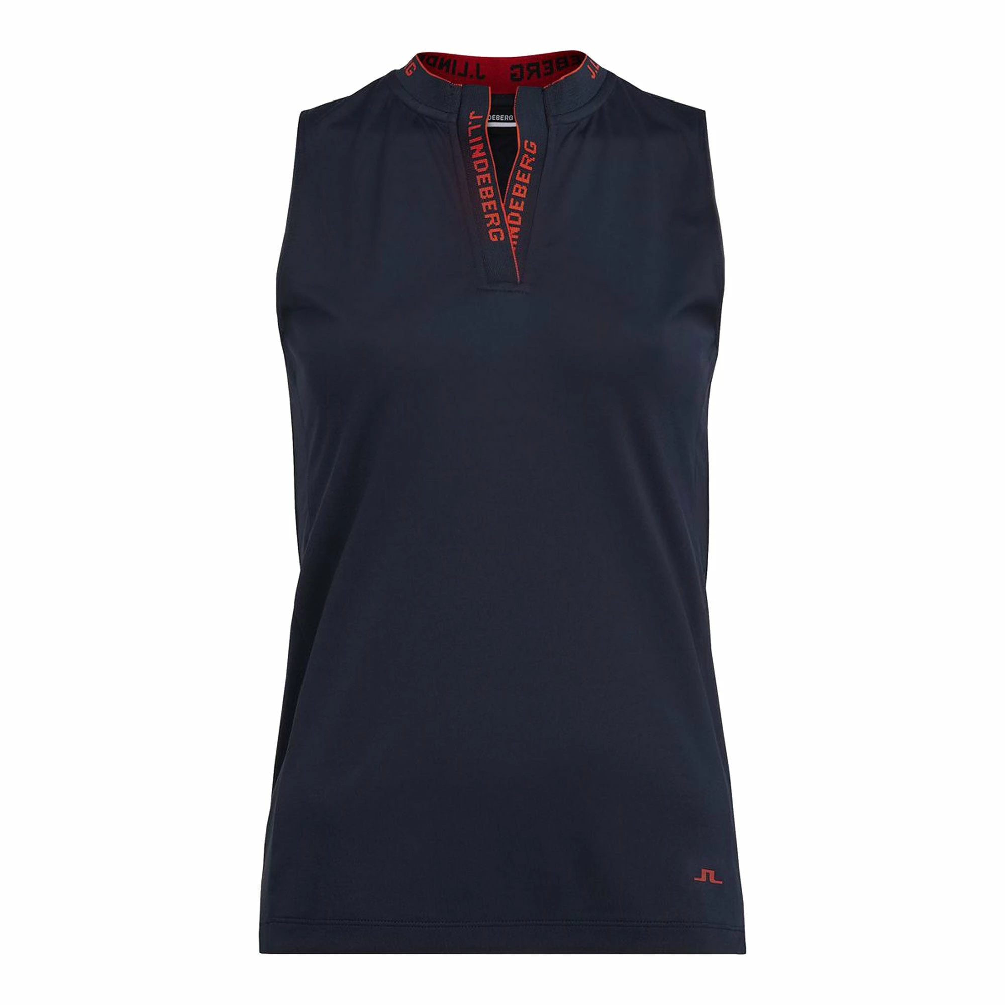 J.Lindeberg J. Lindeberg Leya Navy Womens Sleeveless Golf Polo 3 J.Lindeberg J. Lindeberg Leya Navy Womens Sleeveless Golf Polo