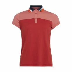 J.Lindeberg J. Lindeberg Kelly Ketchup Womens Golf Polo
