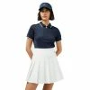 J.Lindeberg J. Lindeberg Galiah Navy Bridge Womens Golf Polo -Golf Clubs Sales Shop 25863 NVYBRIDGEO442 9c4147a3 b2db 4a82 929e d9bf23c6676a