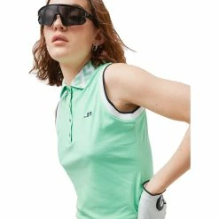 J.Lindeberg J. Lindeberg Leslie Womens Sleeveless Golf Polo 7 J.Lindeberg J. Lindeberg Leslie Womens Sleeveless Golf Polo -Golf Clubs Sales Shop 26194 SPRINGBUDM114 2
