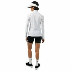 J.Lindeberg J. Lindeberg Jonah Mid Layer White Womens Golf Pullover -Golf Clubs Sales Shop 26562 WHITE0000 1