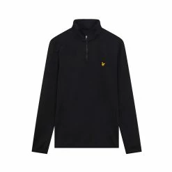 Lyle & Scott Tech Midlayer Mens Golf 1/4 Zip -Golf Clubs Sales Shop 26613 JETBLACKZ865 779b307e 4788 4a69 a12c 098d7e49b0d0