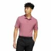 Adidas Golf Adidas Ultimate365 Heather Legacy Burgundy Mens Golf Polo -Golf Clubs Sales Shop 26925 LEGACYBURGUNDY