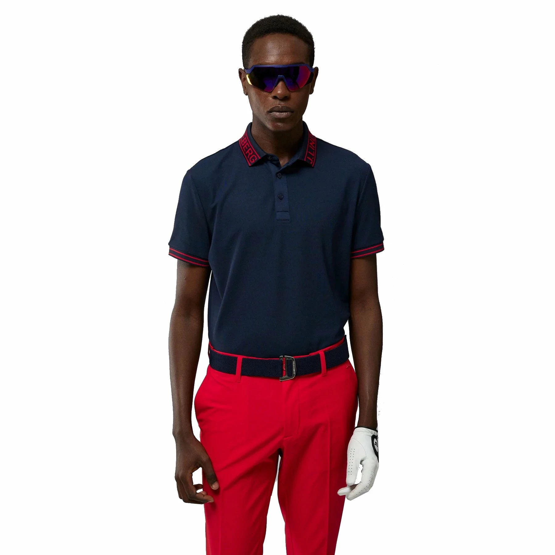 J.Lindeberg J. Lindeberg Austin Regular Fit Navy Mens Golf Polo 3 J.Lindeberg J. Lindeberg Austin Regular Fit Navy Mens Golf Polo