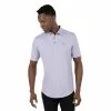 TravisMathew Seven Lakes Heather Silver Bullet Mens Golf Polo 1 TravisMathew Seven Lakes Heather Silver Bullet Mens Golf Polo -Golf Clubs Sales Shop 30738 HTHRSILVR5HSB