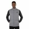 TravisMathew Heated Negotiations Heather Dark Grey Mens Golf Vest 2 TravisMathew Heated Negotiations Heather Dark Grey Mens Golf Vest -Golf Clubs Sales Shop 30741 HTHRGREY9HDG