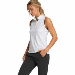 PUMA Golf Puma Mattr Peak Sleeveless Womens Golf Polo
