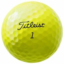Titleist Pro V1 Yellow Golf Balls - Dozen -Golf Clubs Sales Shop 85040 1