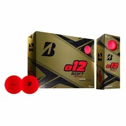 Bridgestone E12 SOFT Red Golf Balls - Dozen