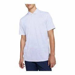 Nike Golf Nike Vapor Jacquard Mens Golf Polo -Golf Clubs Sales Shop AV4176 100WHITE