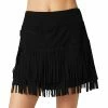 GGBlue Fringe Black 18in Womens Golf Skort -Golf Clubs Sales Shop K3020 B024BLACK