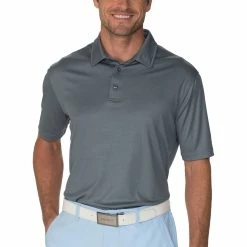 CHASE 54 Chase54 Explore Mens Golf Polo -Golf Clubs Sales Shop ME1100 PLATINUM